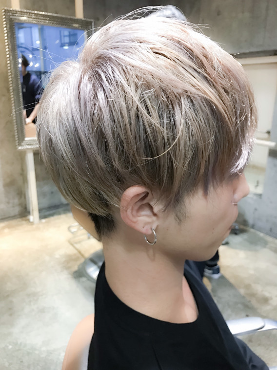 メンズもバシッとハイトーン Tatsuya ｓ Hair Style Collection