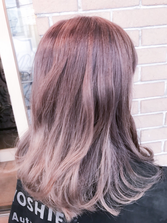 最近多いピンクグレージュカラー Tatsuya ｓ Hair Style Collection