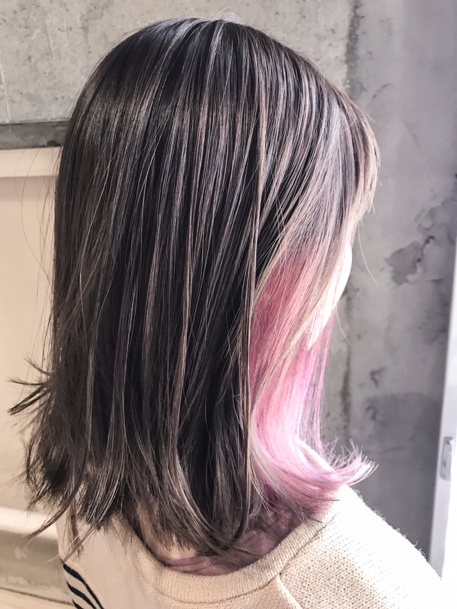 Allピンクアッシュ&インナーピンク | Tatsuya's HAIR STYLE