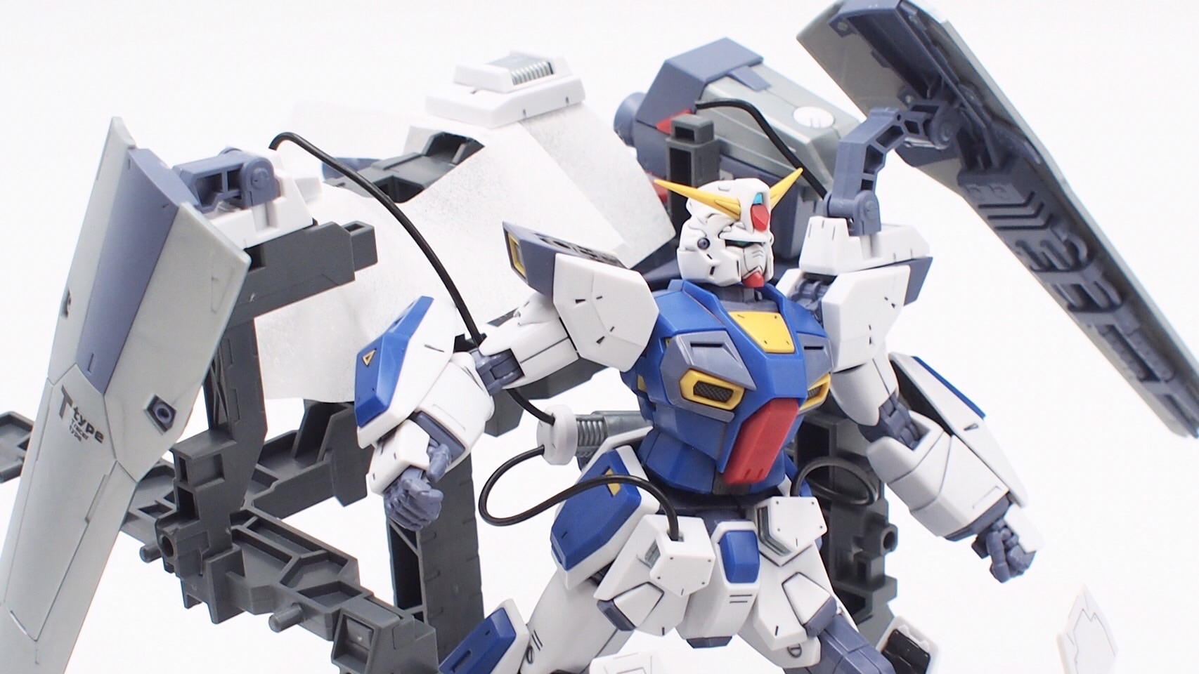 未組立てMGガンダムF90ミッションパックハンガー4個セットガンプラセットまとめエンタメ/ホビー