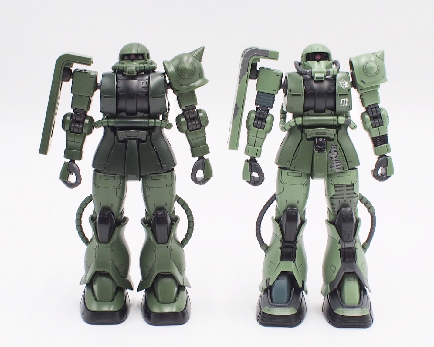 HG ドアン専用ザク VS ガンダム レビュー | 退屈と惰性と 改