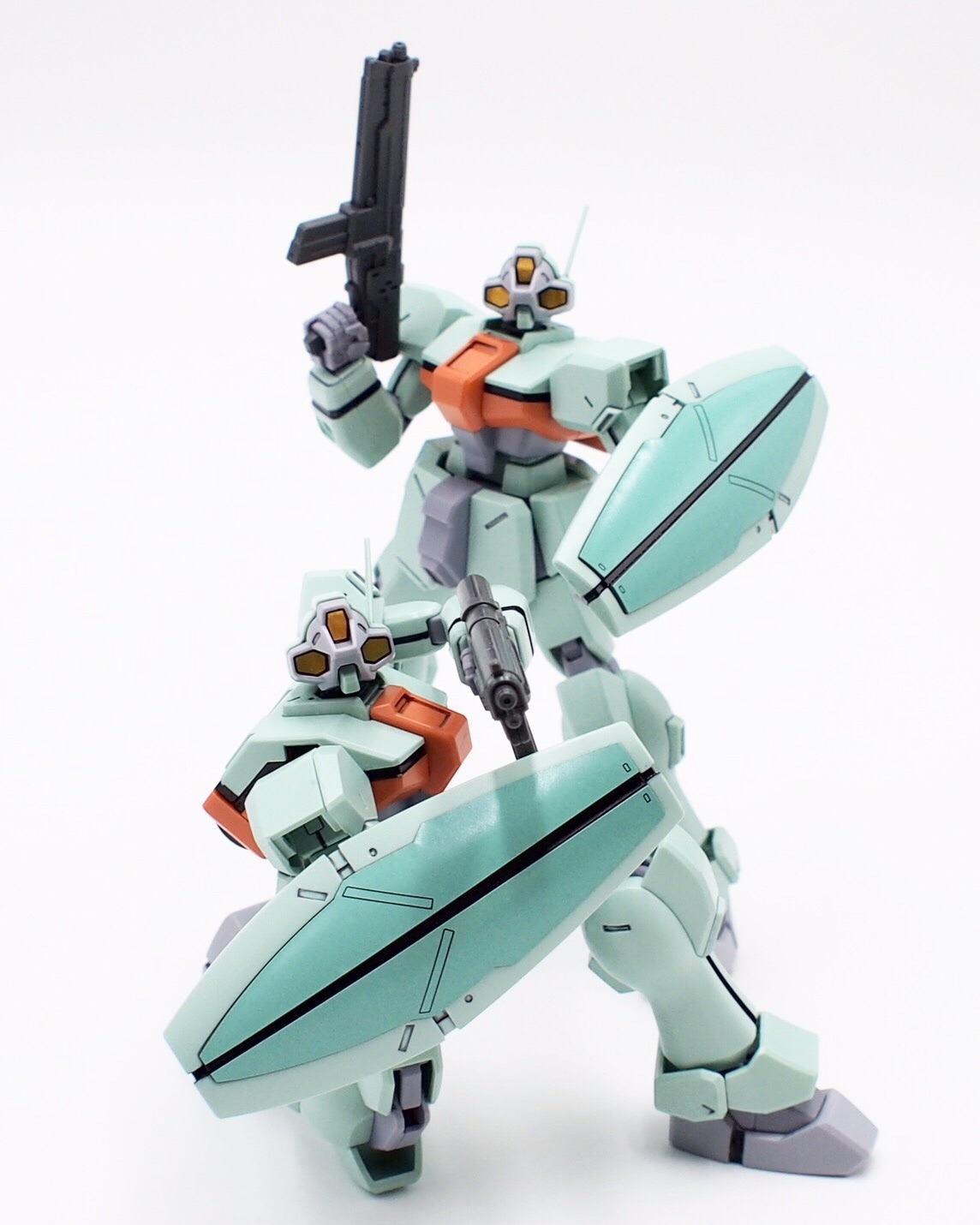 HGAW ガンダムエアマスターバースト ＆ ドートレス レビュー