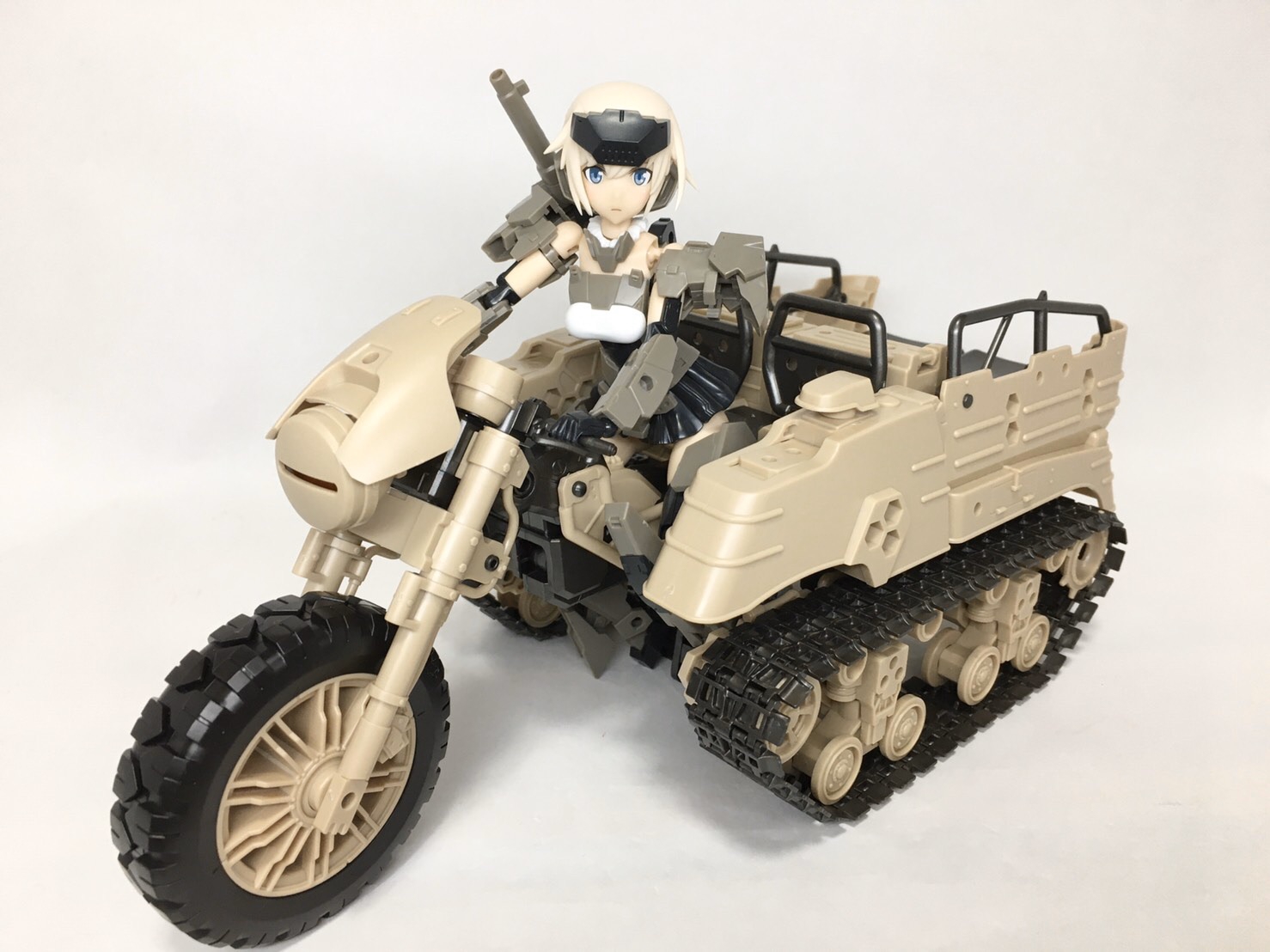 ワイルドクローラー ケッテンクラート フレームアームズガール Amazon.co.jp: ギガンティックアームズ ワイルドクローラー プラモデル