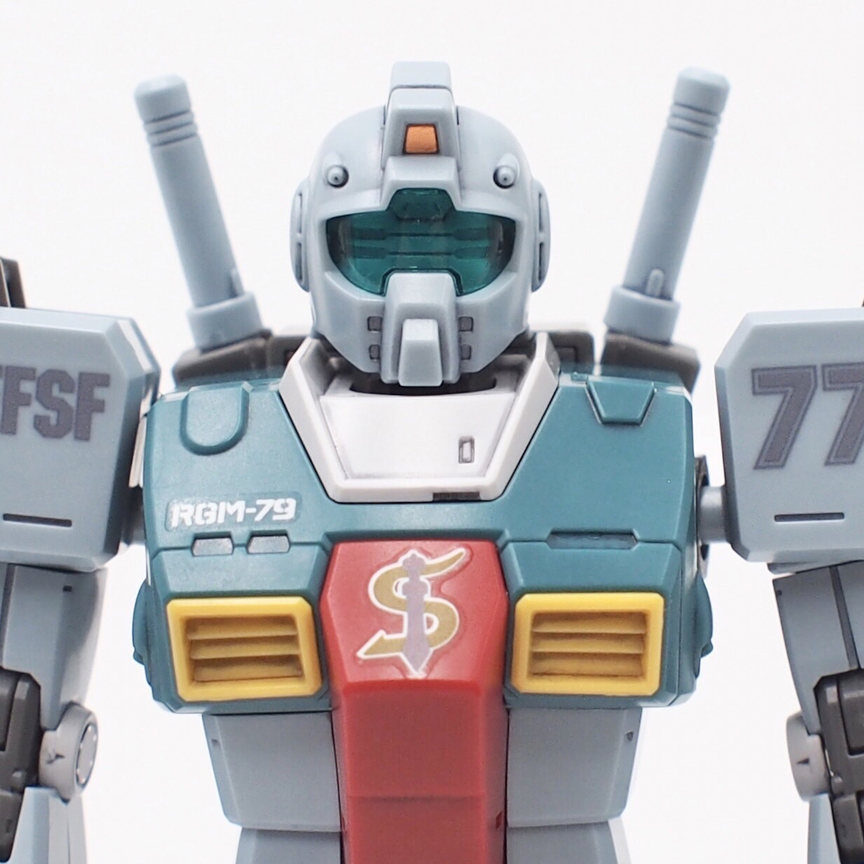 HG ジム（スレッガー搭乗機）& ガンキャノン（ククルス