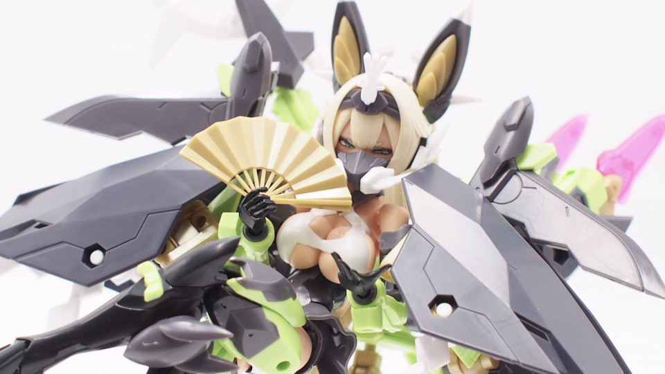 メガミデバイス【 朱羅 忍者 枢 】＆【 玉藻ノ前 】完成品 厚かっ 塗装  