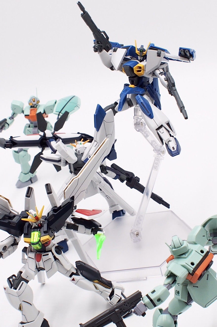 【新品未組立】HG ガンダムエアマスターバースト & ドートレス セット HGAW ガンダムエアマスターバースト ＆ ドートレス レビュー