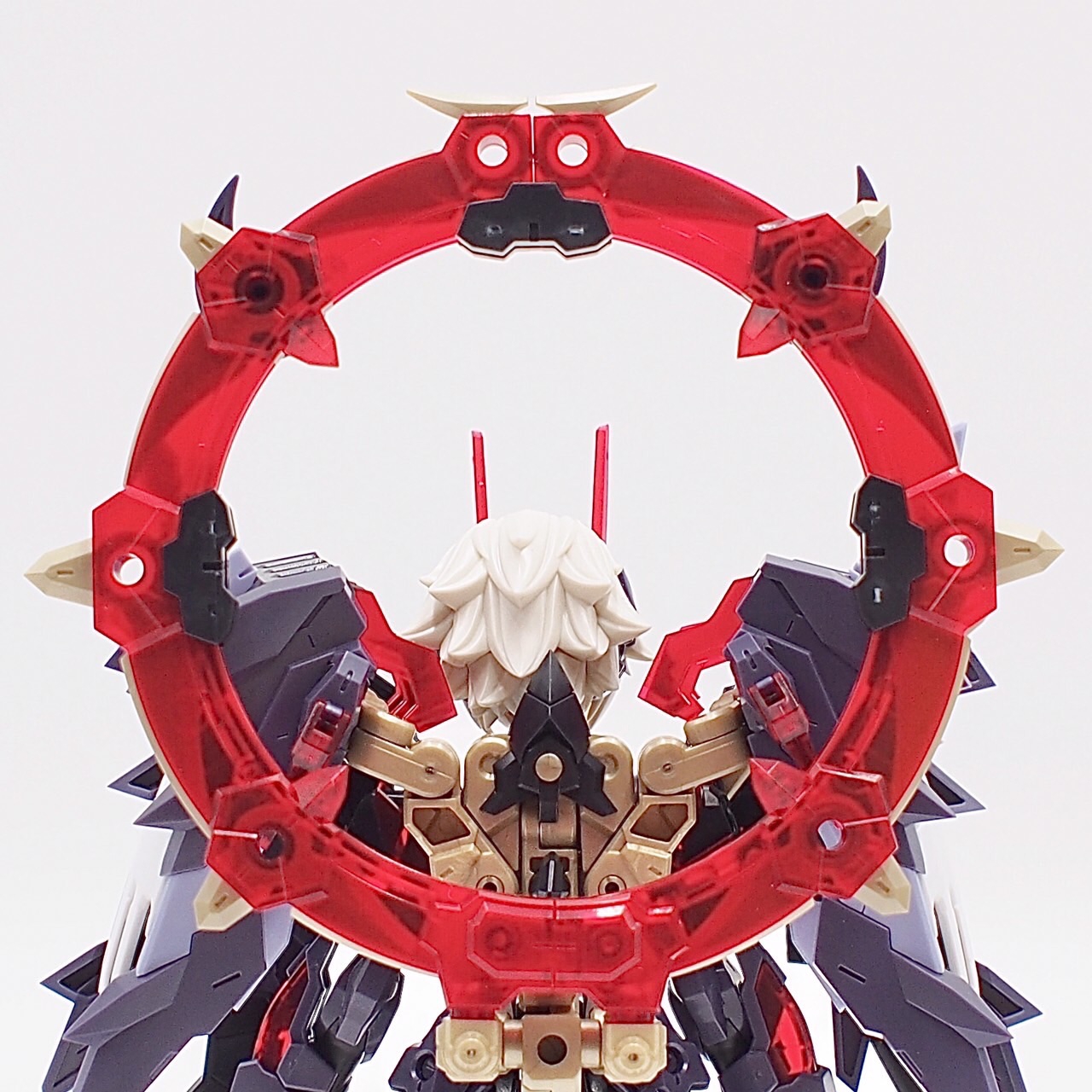 メガミデバイス　皇巫（オウブ) スサノヲ　くノ一雷電の陣　塗装完成　コトブキヤ メガミデバイス 皇巫（オウブ) スサノヲ くノ一雷電の陣 塗装
