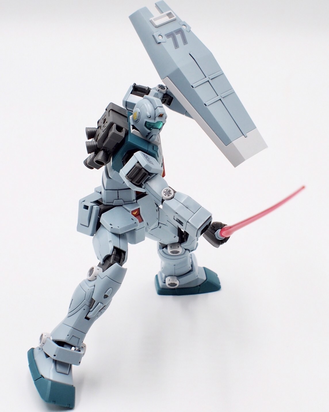 HG ジム（スレッガー搭乗機）& ガンキャノン（ククルス