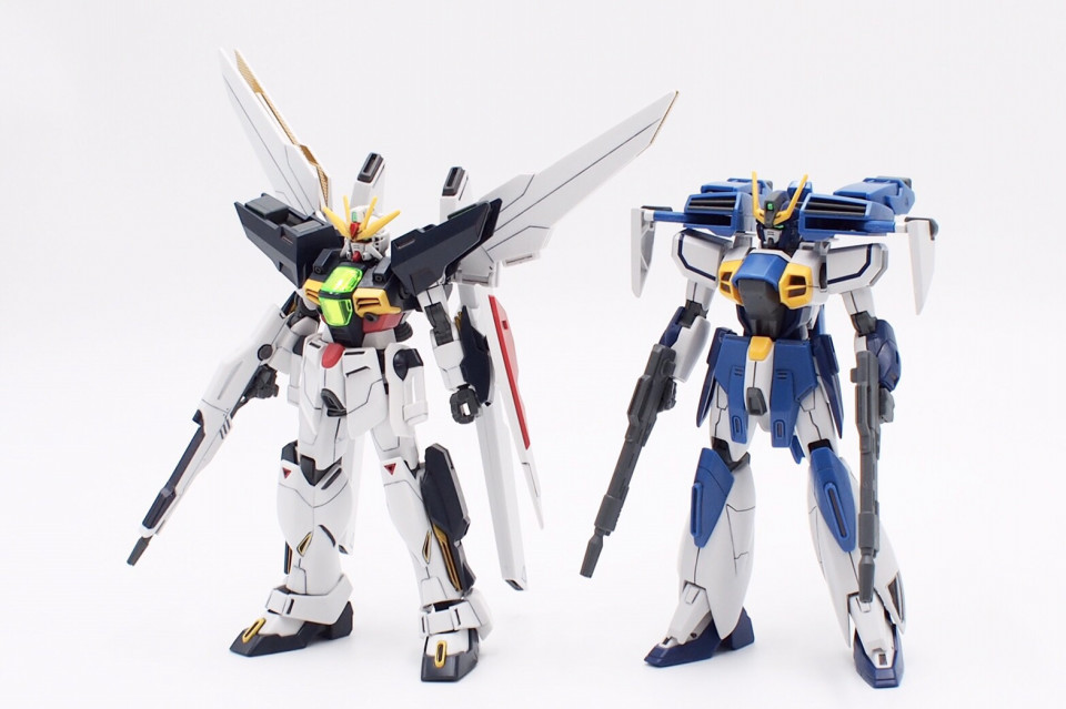 HGAW ガンダムエアマスターバースト ＆ ドートレス レビュー 