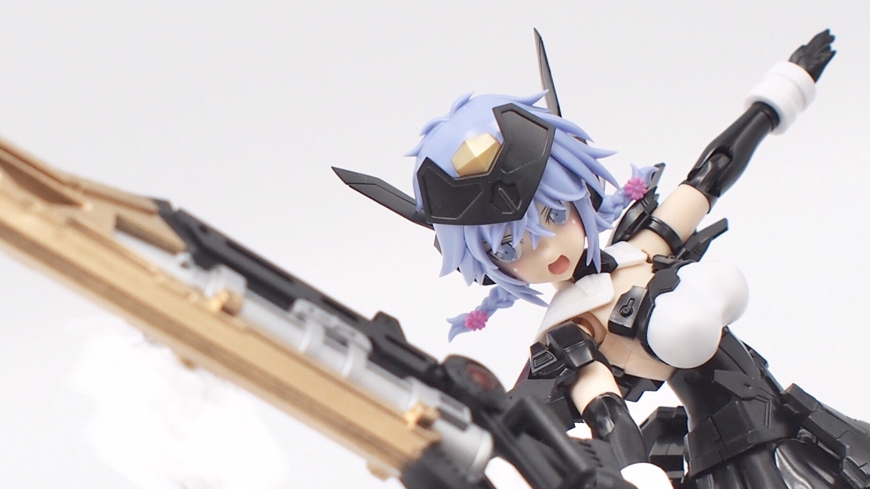 FAG フレームアームズガール 轟雷改 スティレット マテリアホワイト