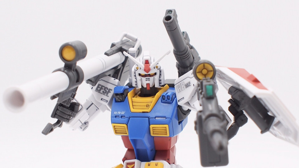 HG ガンダム（オリジン版） レビュー | 退屈と惰性と 改