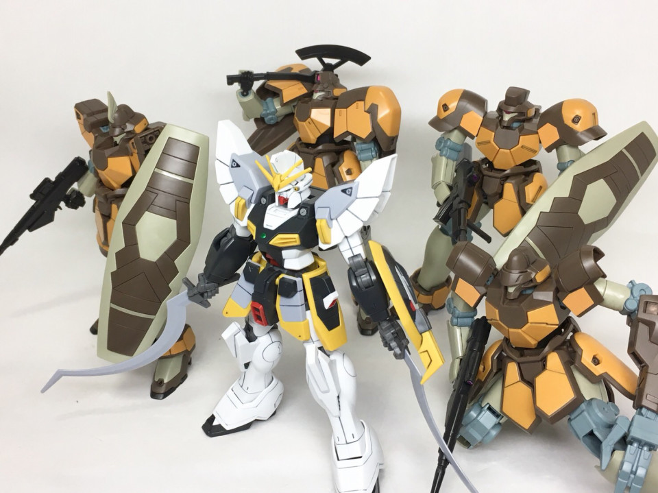 HGAC ガンダムサンドロック レビュー（2021年1月27日 追記 