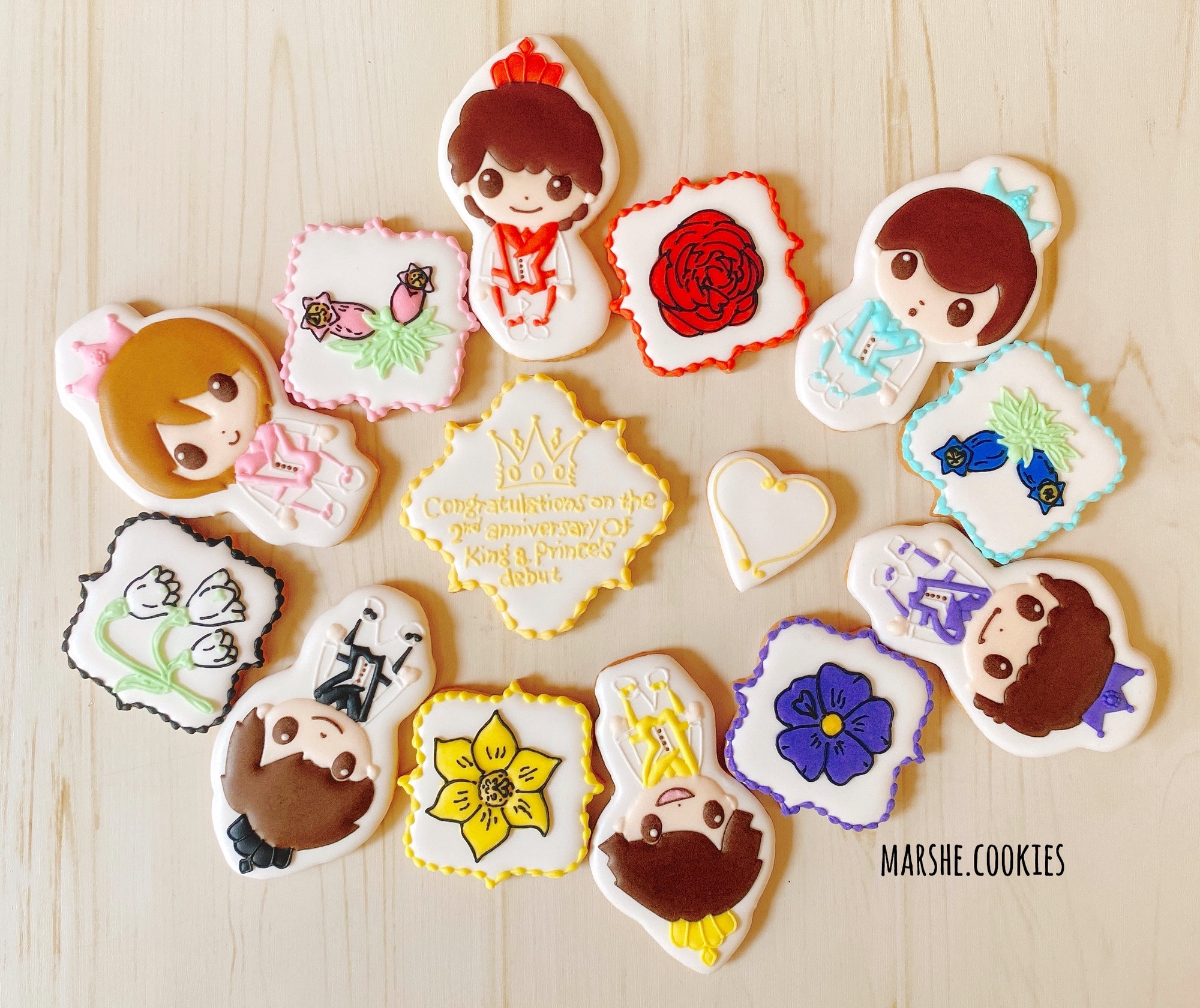 どんどん♪キンプリセット☆ | Marshe.Cookies ~ﾏﾙｼｪｸｯｷ-ｽﾞ~