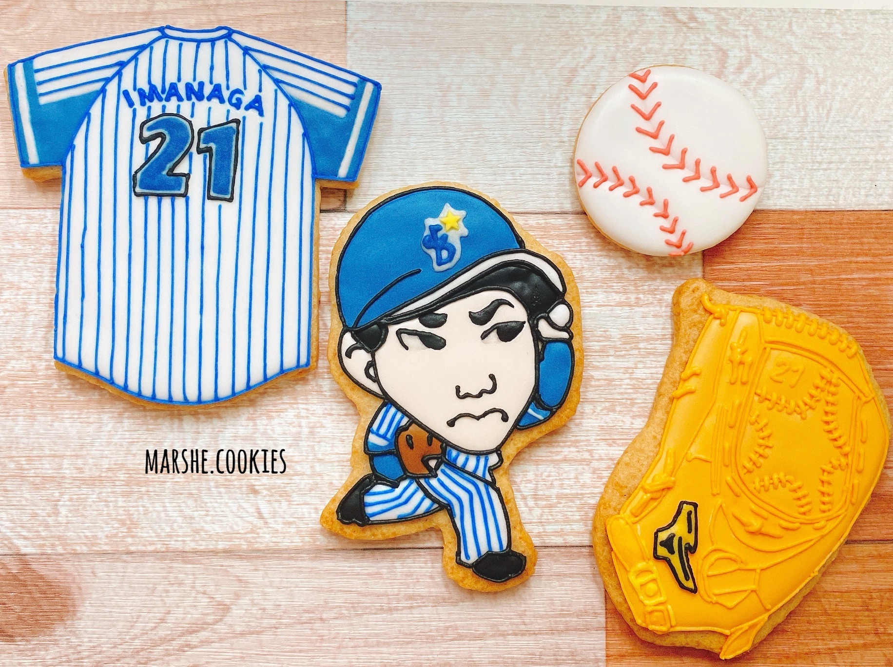 今永選手クッキー⚾︎ | Marshe.Cookies ~ﾏﾙｼｪｸｯｷ-ｽﾞ~