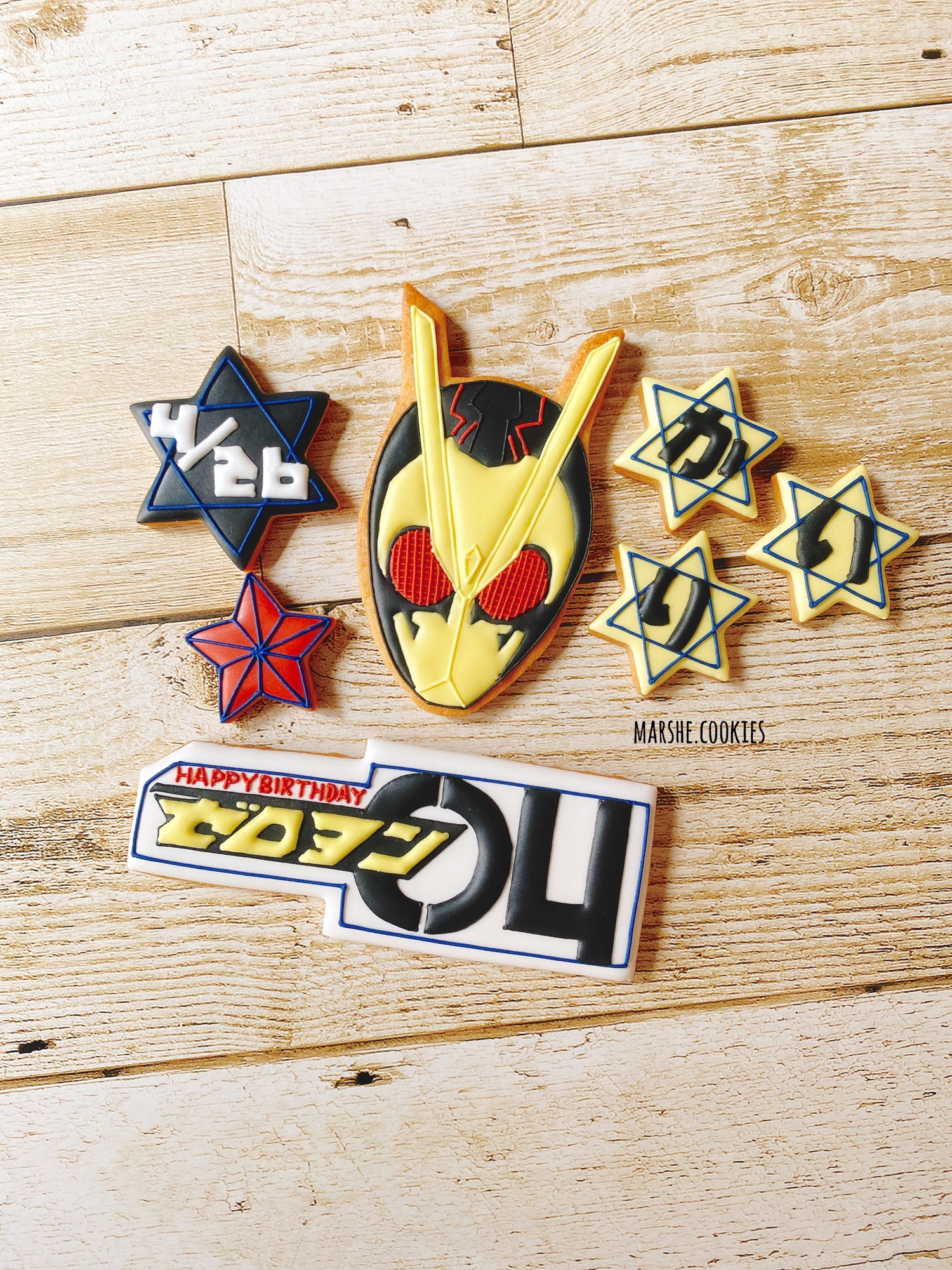 仮面ライダー　ガッチャード　アイシングクッキー 仮面ライダーのクッキー🏍 #クッキー #cookies #アイシング