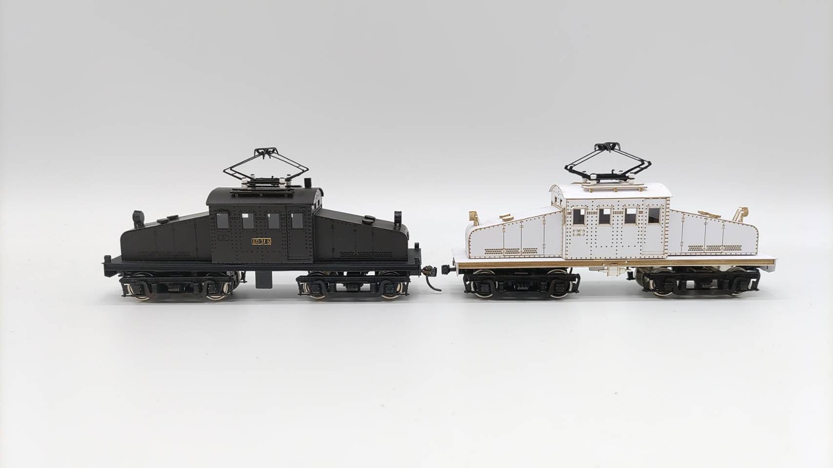 1/80 凸型電気機関車A | 甲府モデル 鉄道模型ペーパーキット