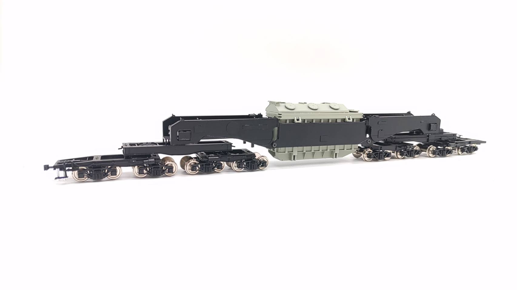 HOゲージ パサージュ製　シキ800 Z) シキ800形 大物車 B2梁 変圧器輸送 (鉄道模型) - ホビー
