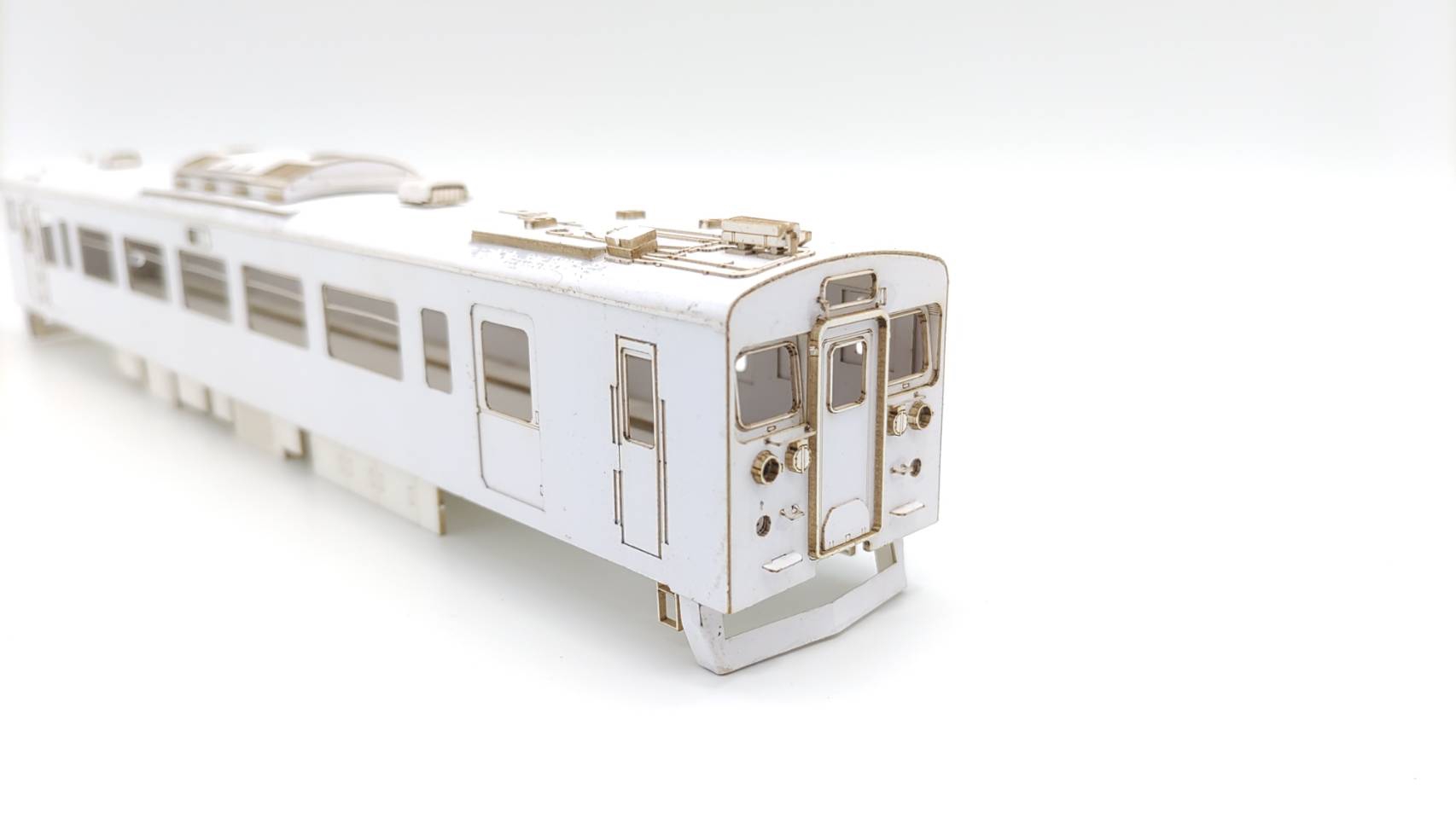 1/80 クモハ123 2-4（貫通タイプ） | 甲府モデル 鉄道模型ペーパーキット