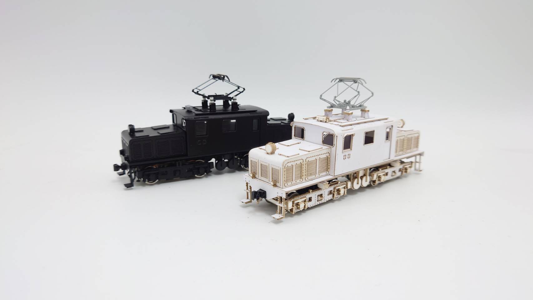 1/80 凸型電気機関車D | 甲府モデル 鉄道模型ペーパーキット