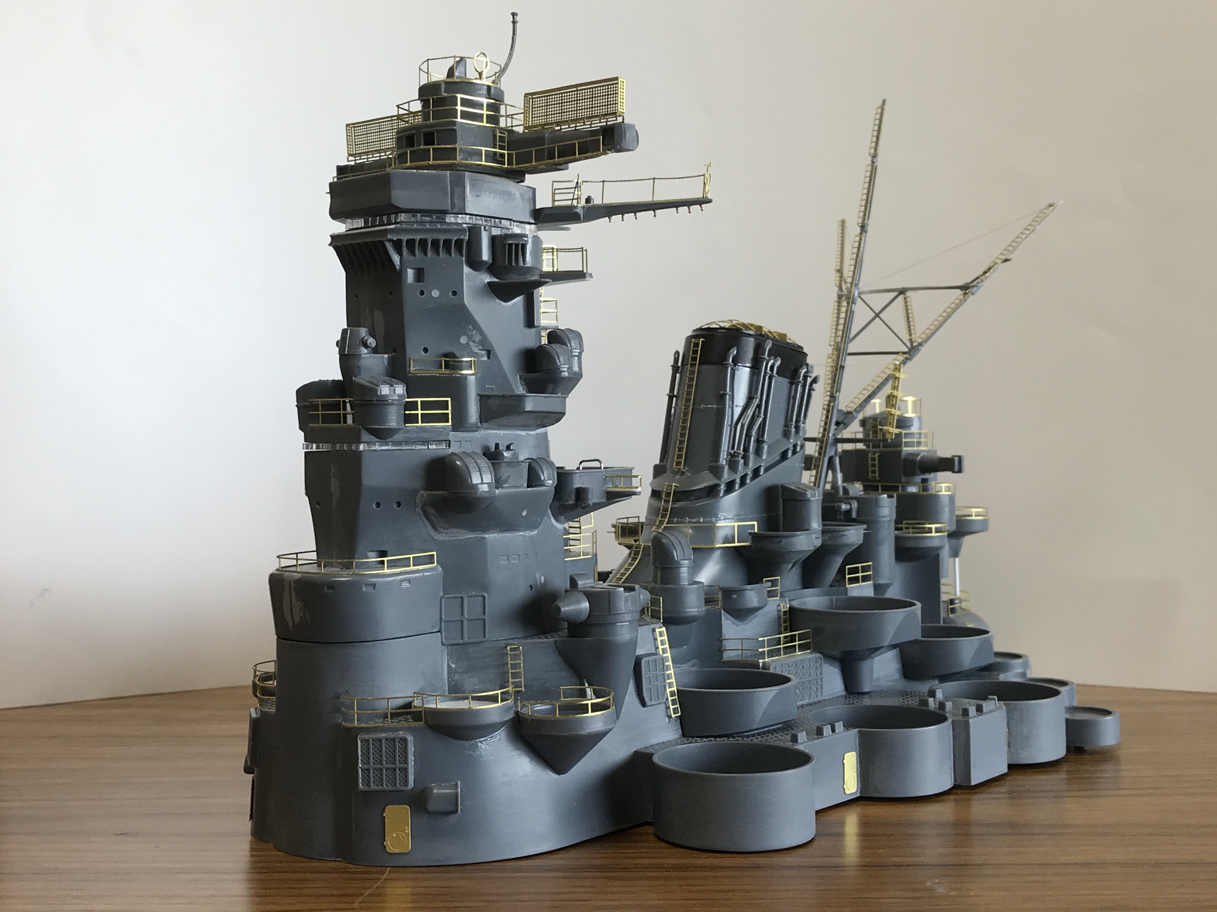 ニチモ1/200戦艦大和・製作代行で作成中！ | 屋根裏部屋の男's 模型