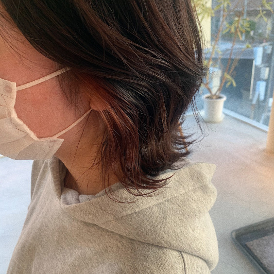 ブリーチなしインナーカラー Tsumugi