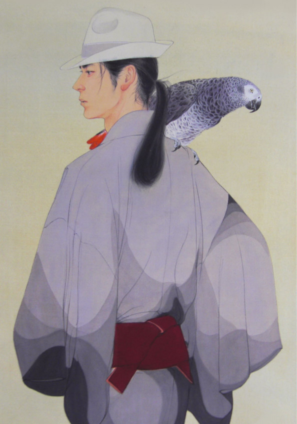 終了 日本画 木村涼子展 美男子 Ten Ten 神戸元町 終了 日本画 木村涼子展 美男子 Ten Ten 神戸元町