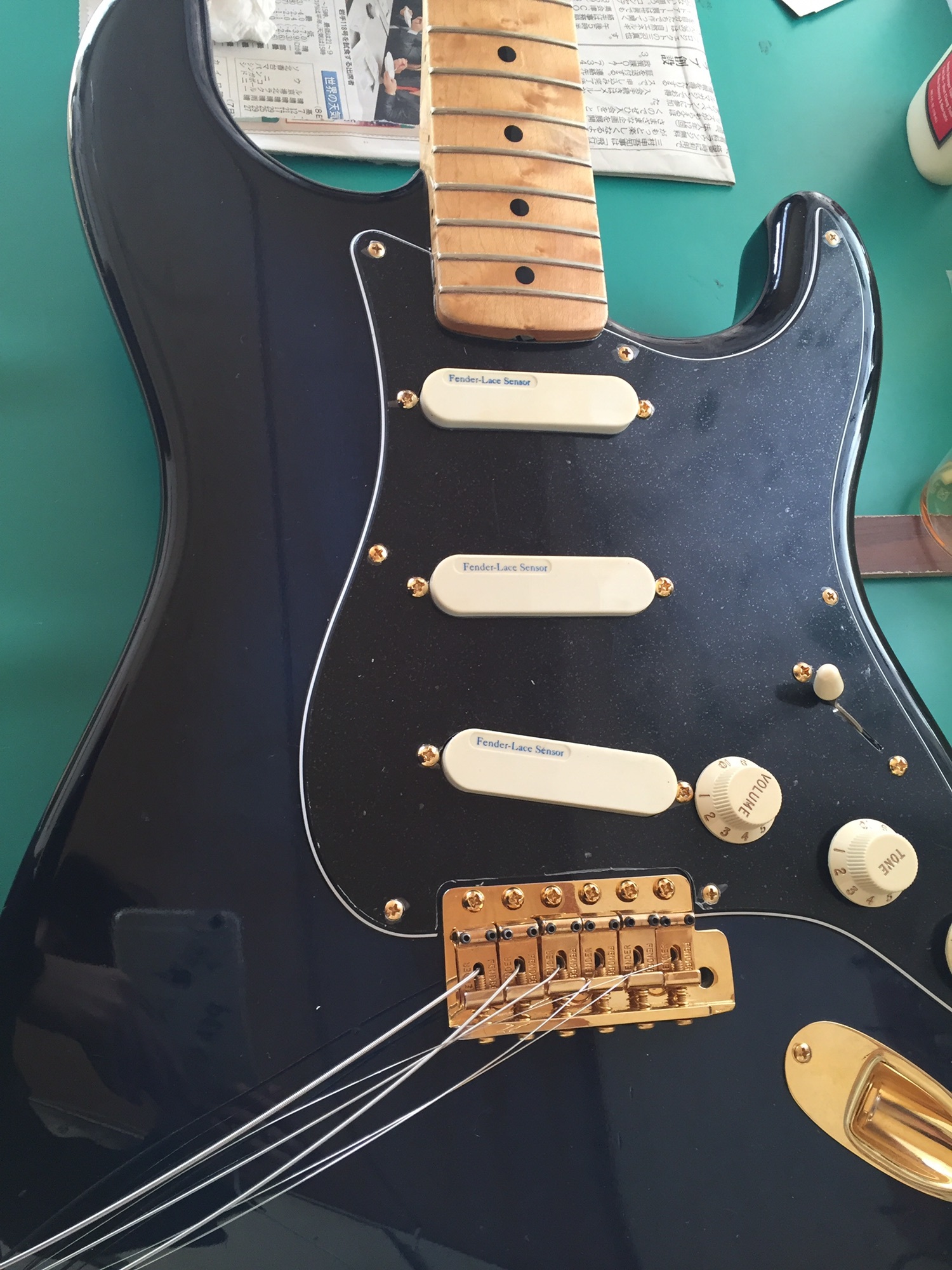 H様 Fender USA Stratocaster フレット&ナット交換 | Guitar Shop 