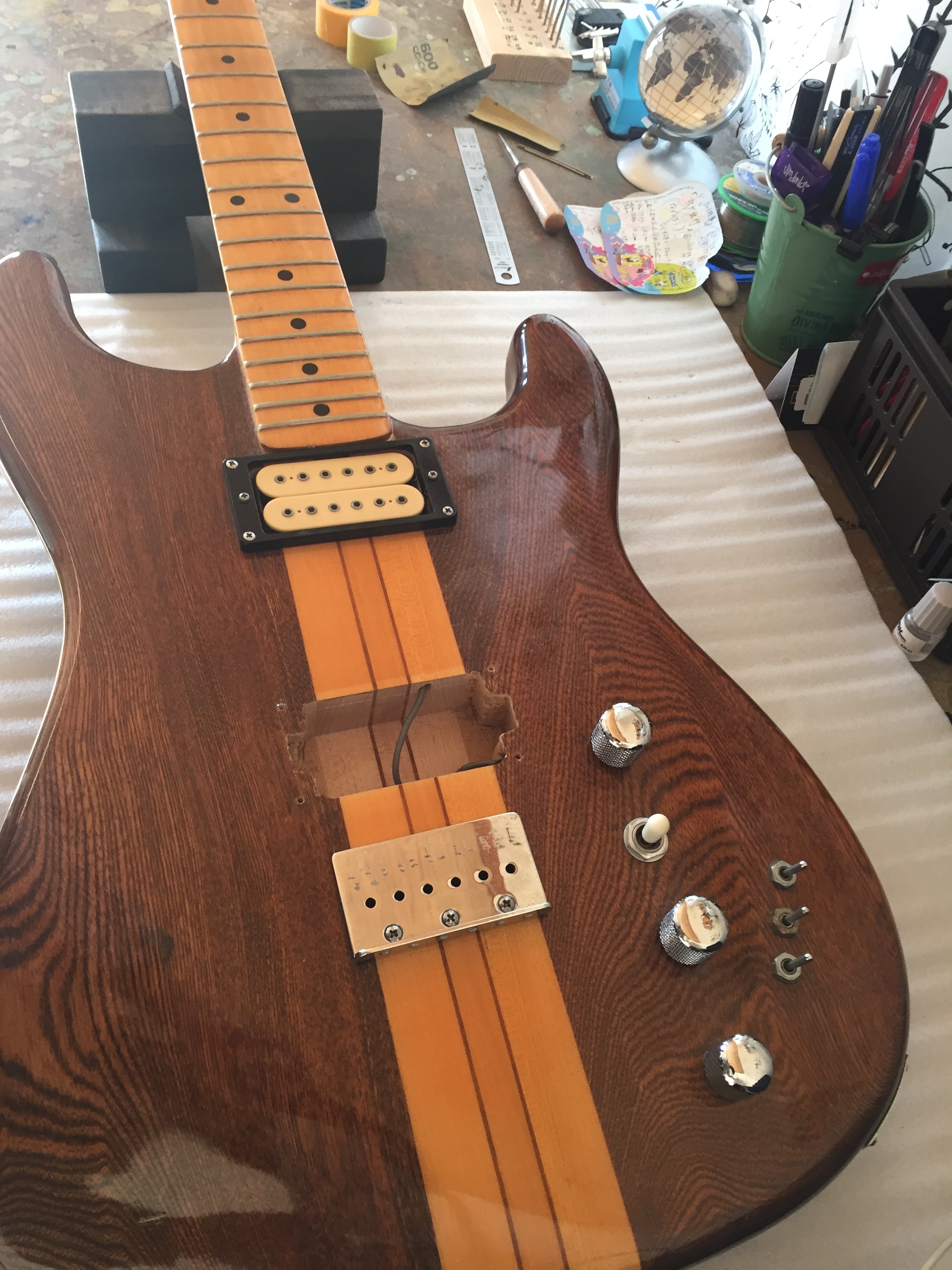 M様 Japan Old ギター オーバーホール Guitar Shop FOOLS GOLD