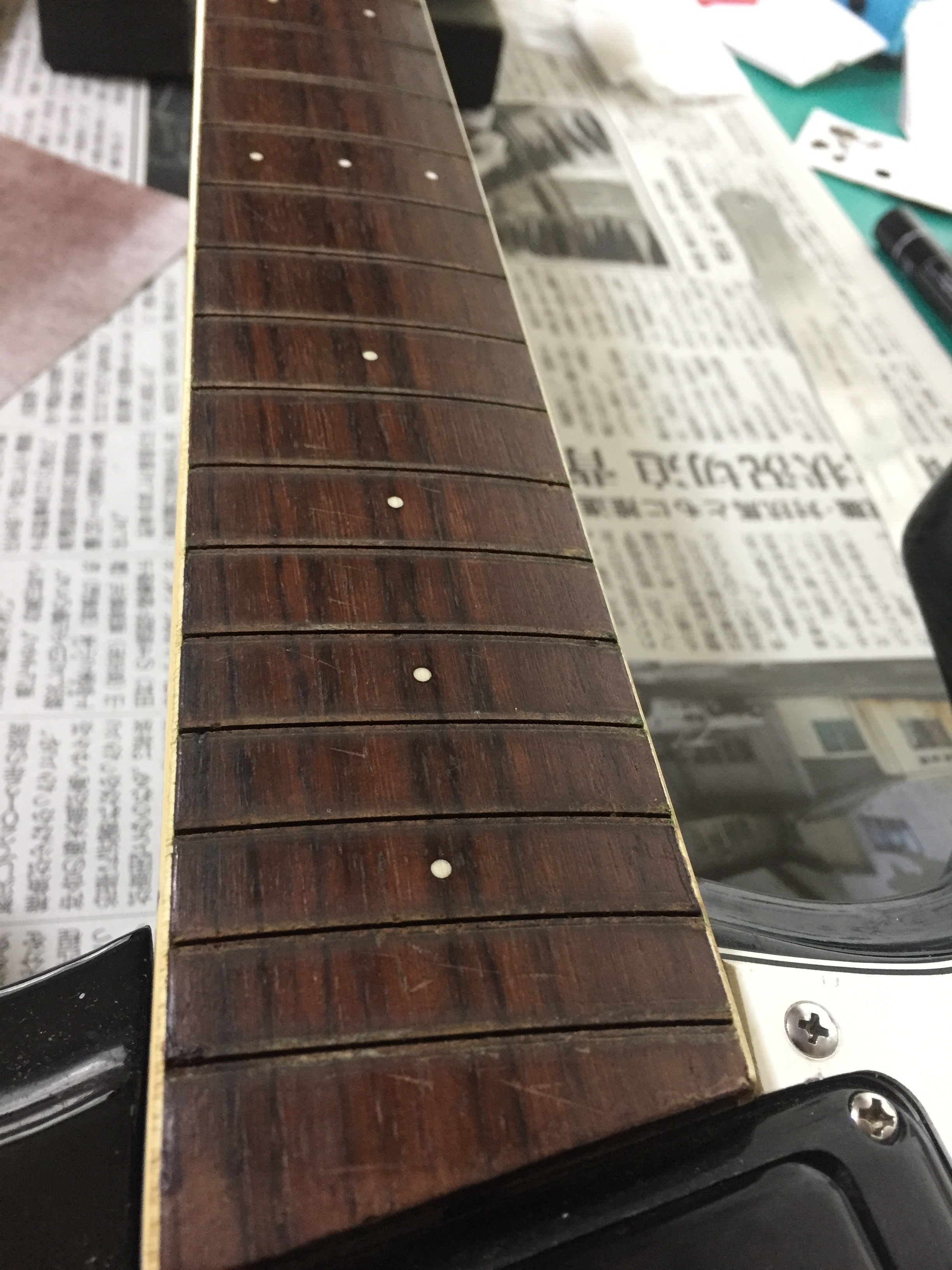 Emperador W13 12弦ギター ゼロフレット ビンテージ【整備品】 S様 Mosrite フレット交換 | Guitar Shop FOOLS GOLD