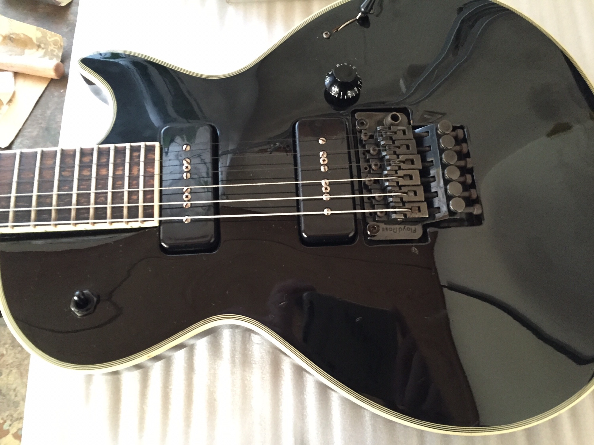 S様 EDWARDS ギター フレット交換 | Guitar Shop FOOLS GOLD