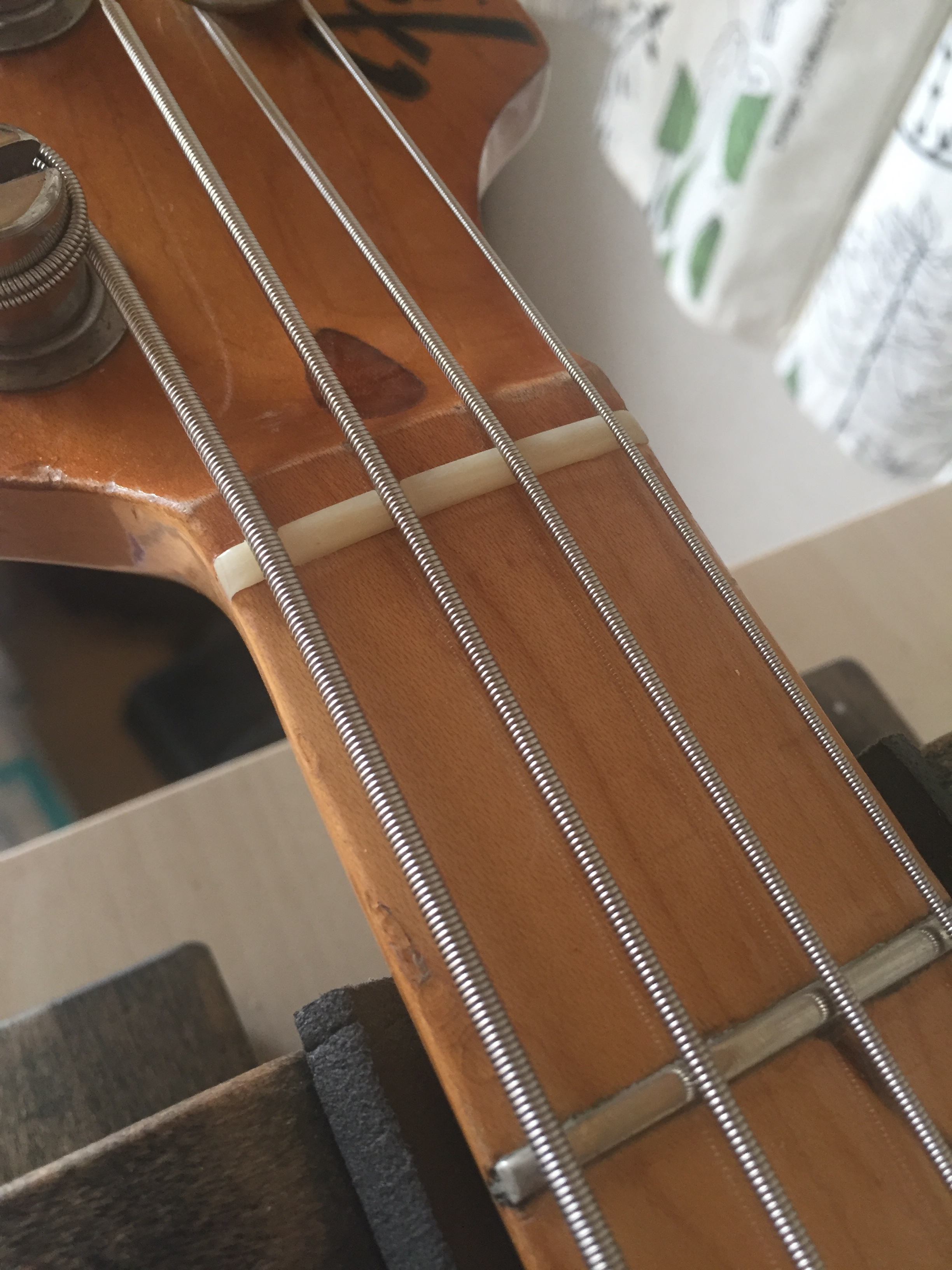 G様 70's Fender Precision Bass メンテナンス | Guitar Shop FOOLS GOLD