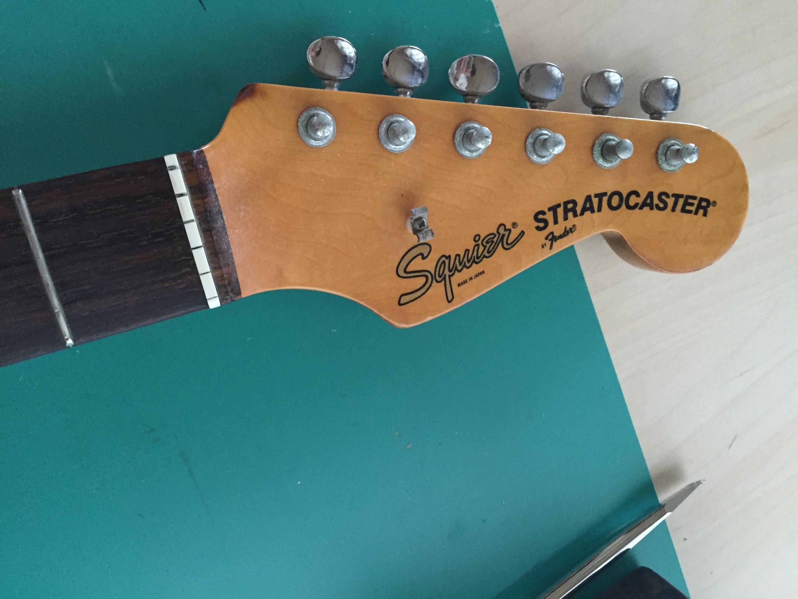 Squier Stratocaster フレット＆ナット交換 | Guitar Shop FOOLS GOLD