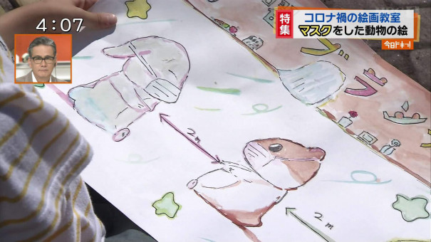 コロナ禍を絵で表すと 小中学生23人が描いた 不安と希望 今日ドキッ Life