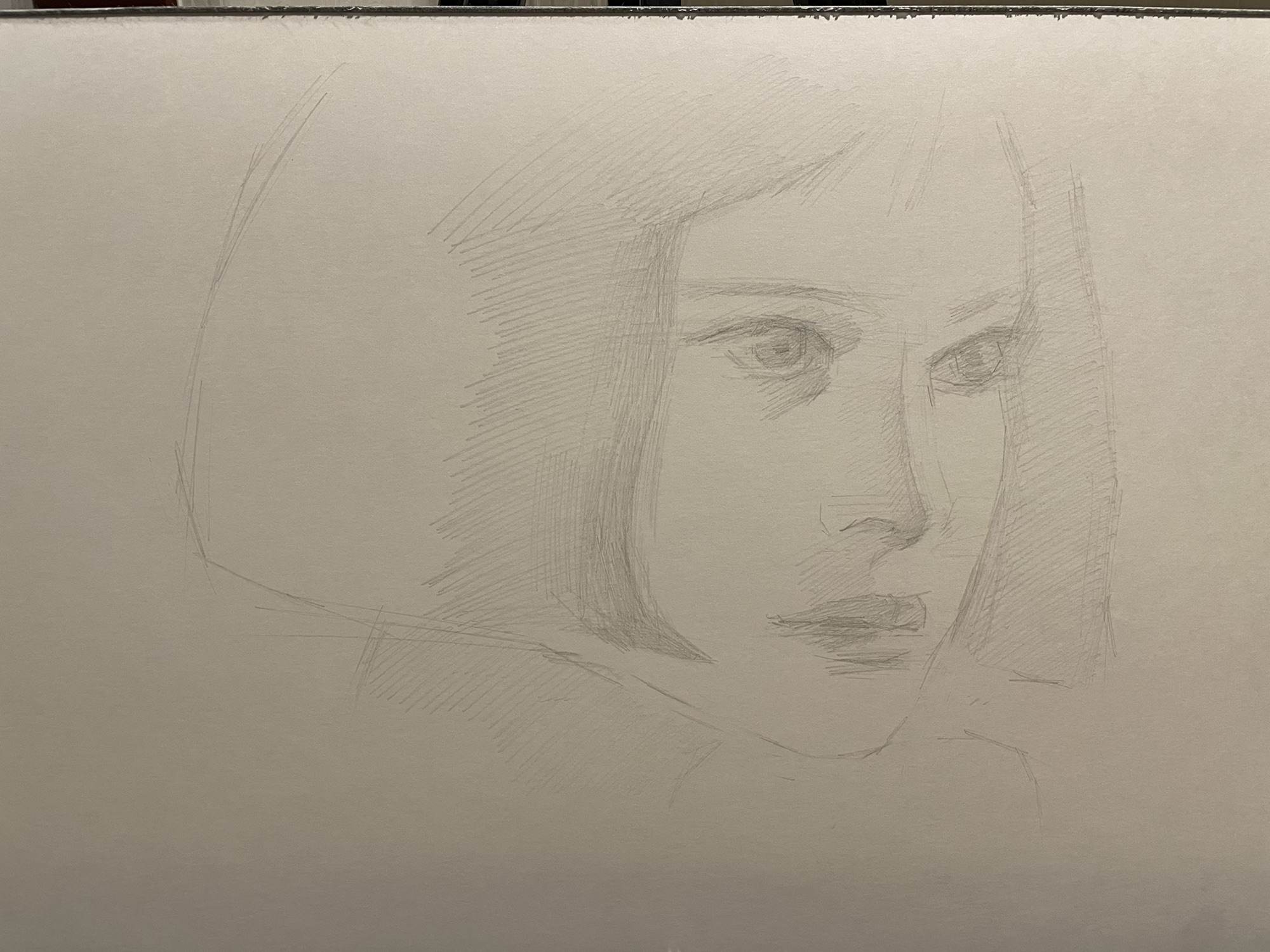 AZUMAs式デッサンでマチルダを描く | 大阪 絵画教室 AZUMAs (デッサン