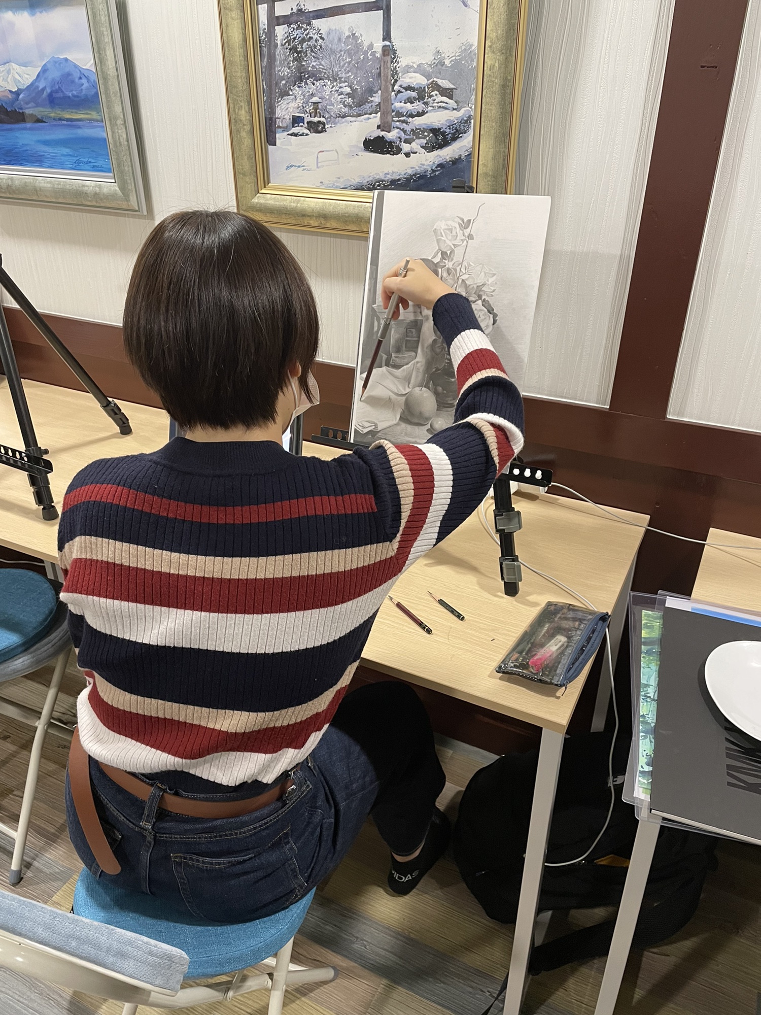 AZUMAs式デッサン受講生インタビューpart4 | 大阪 絵画教室 AZUMAs
