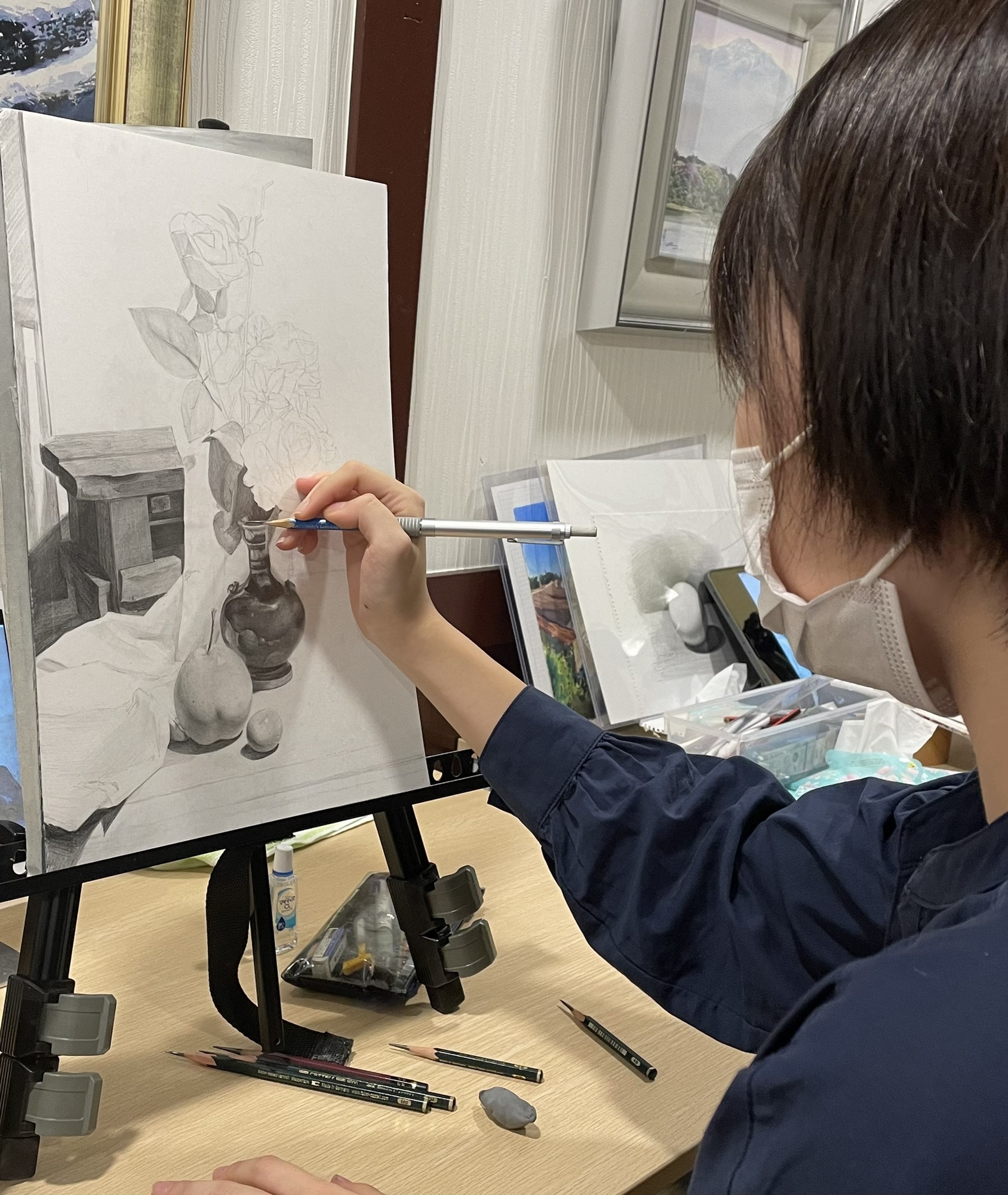 AZUMAs式デッサン受講生インタビューpart4 | 大阪 絵画教室 AZUMAs