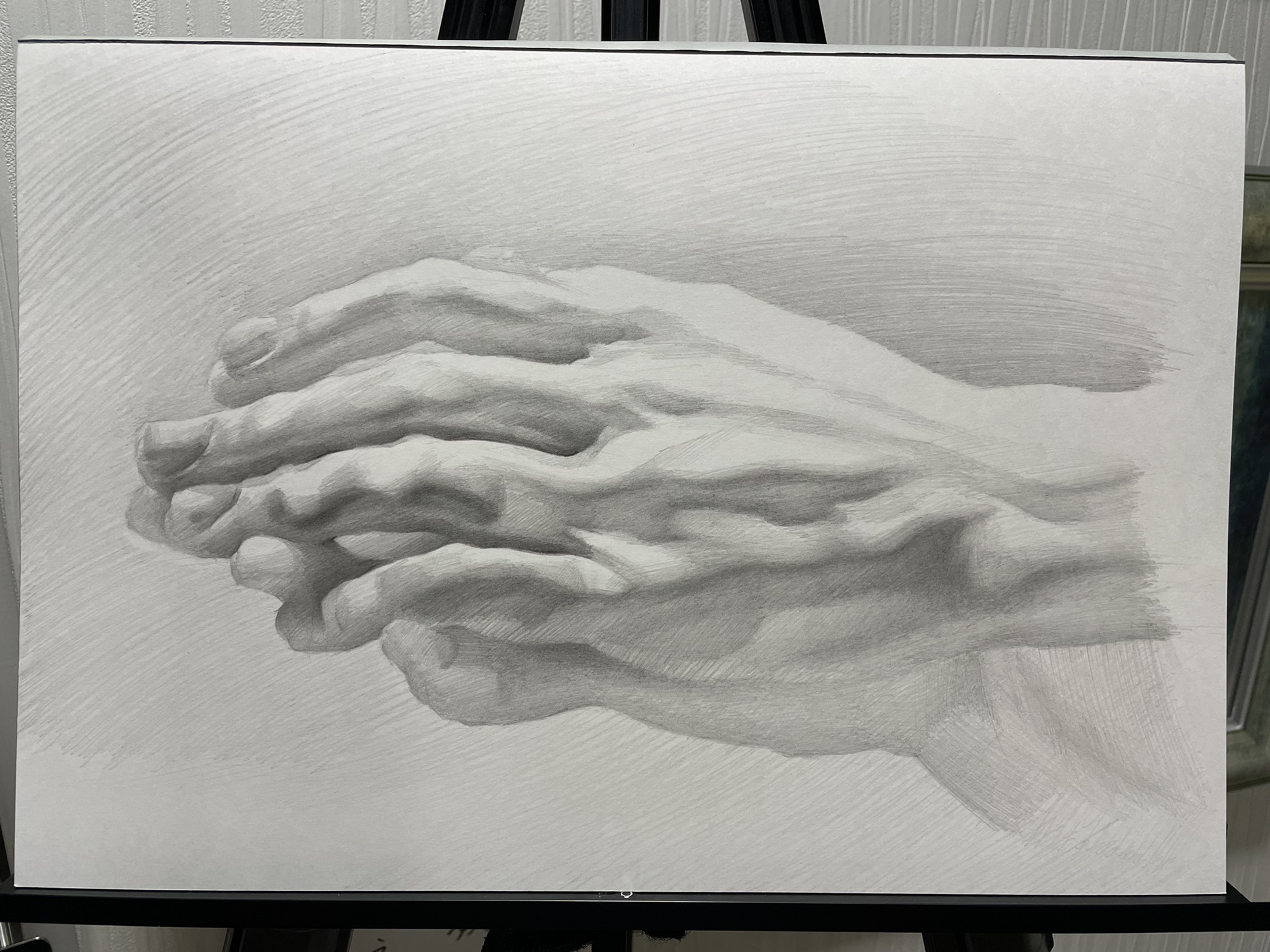 AZUMAs式デッサンで手を描く | 大阪 絵画教室 AZUMAs (デッサン教室