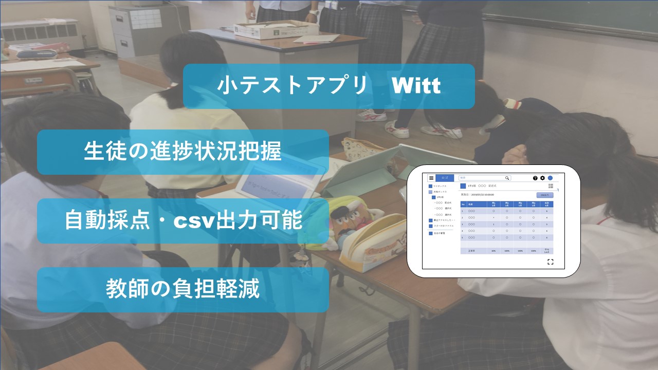 Witt 学習支援 小テストアプリ