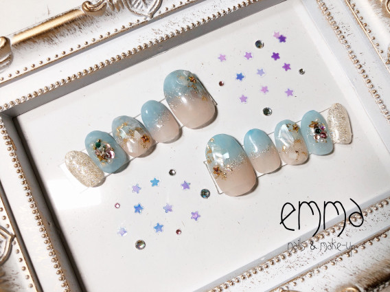 オーダーネイルチップ作成 Emma Nails Make Up