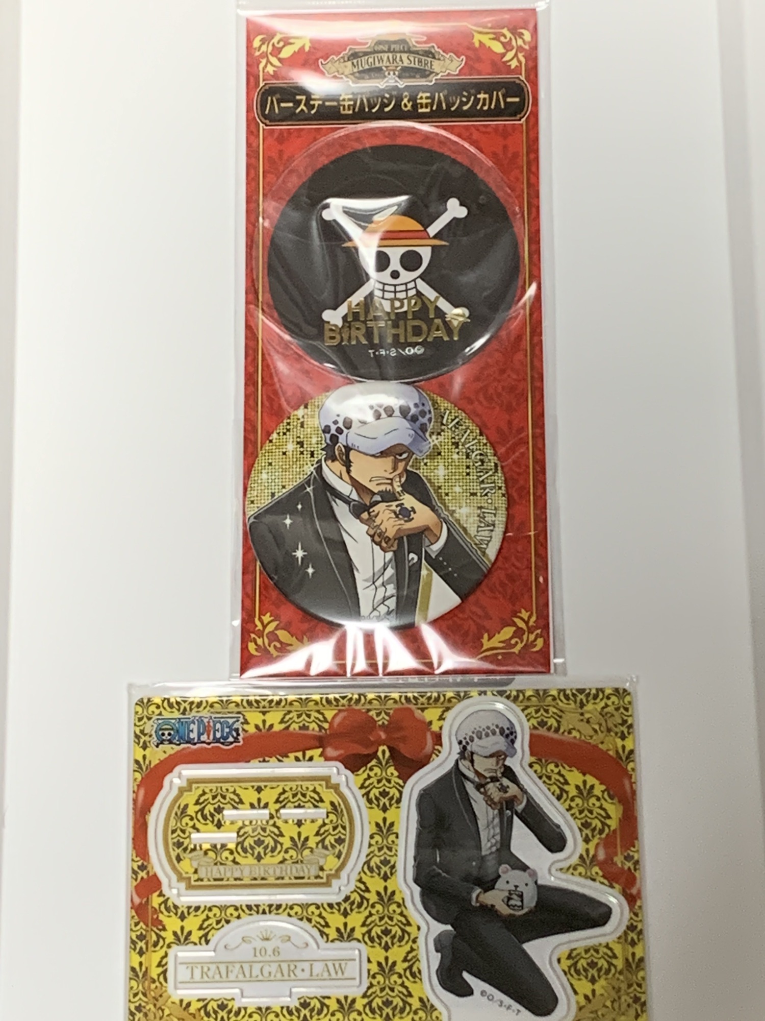 👒ロー 歴代BIRTHDAYグッズ | ONE✖️PIECE 航海日誌 ㊗️連載22周年