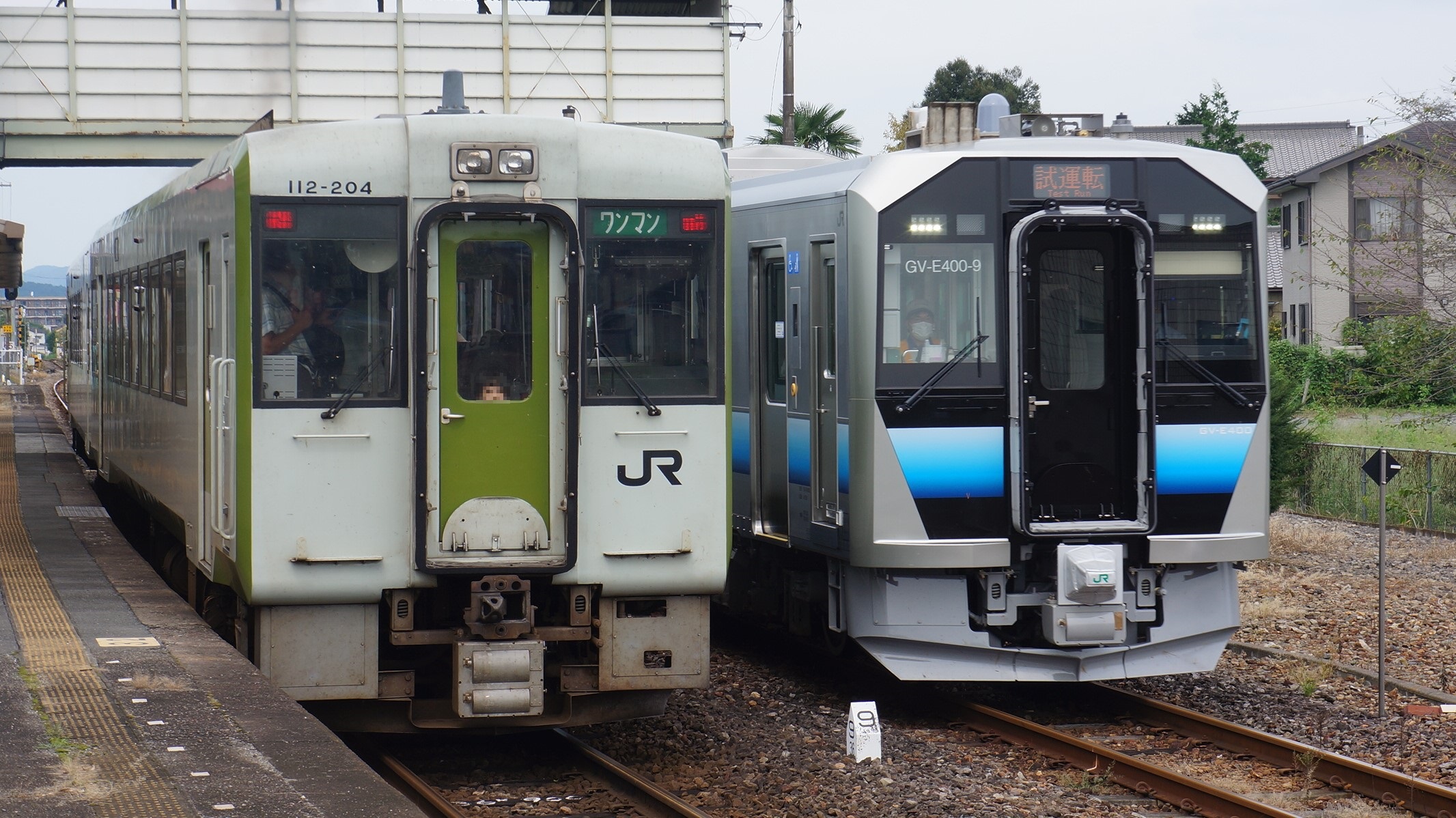 GV-E400系による走行試験実施中 | Reiwa Kawagoe Line