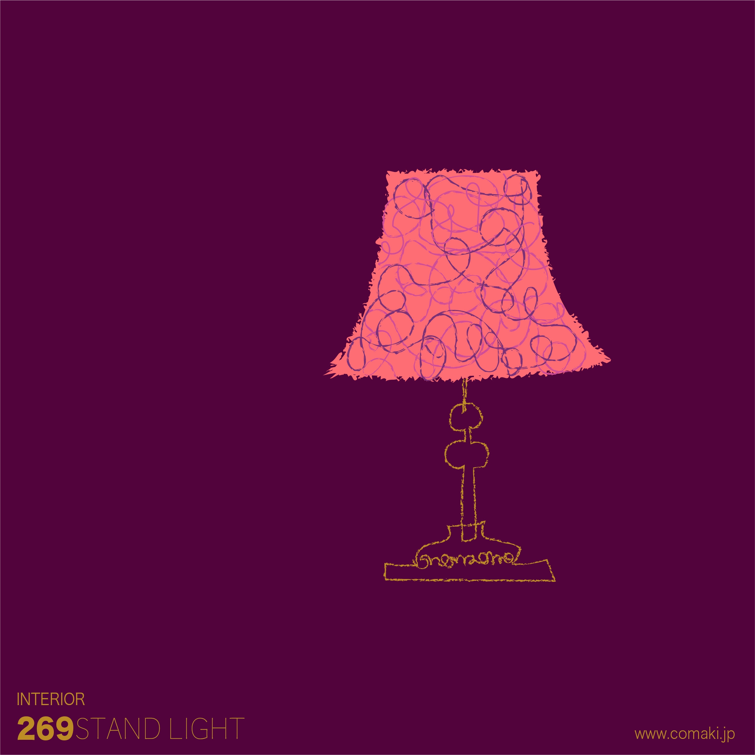 STAND LIGHT illustrator comaki