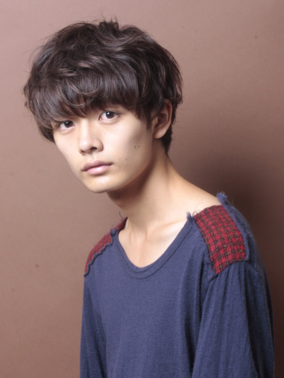 無造作なクリーンマッシュショート Hair Stylist Shunsuke Matsuoka