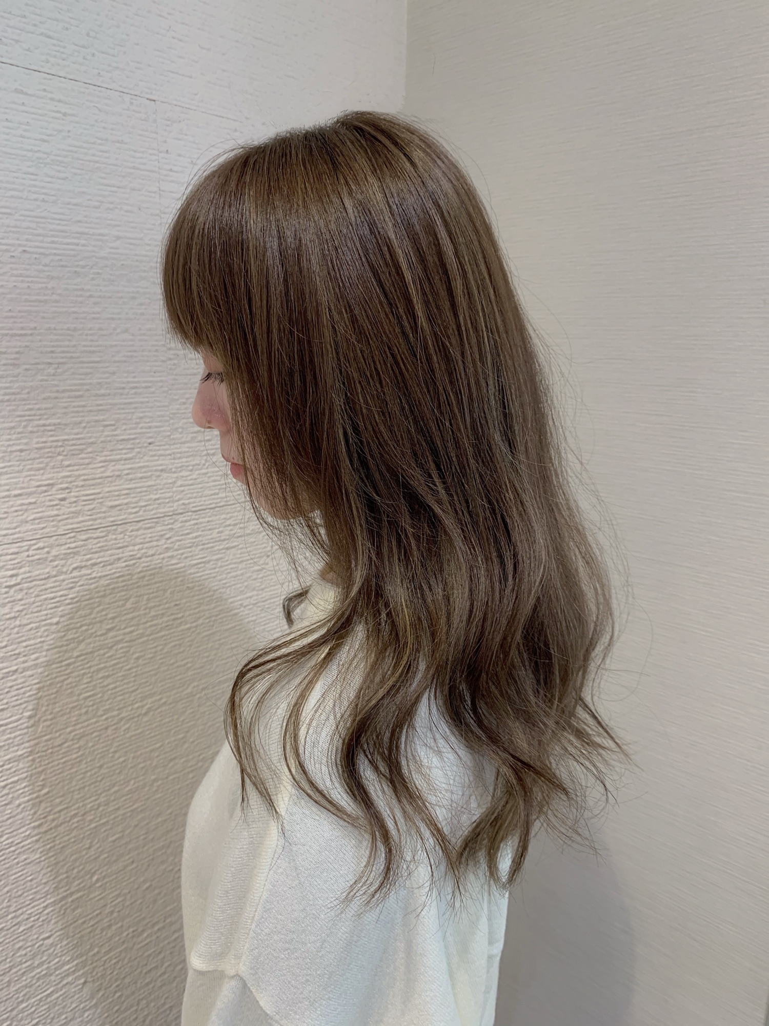 初カラーのミルクティーベージュ | Aejon 三鷹店 ブログ