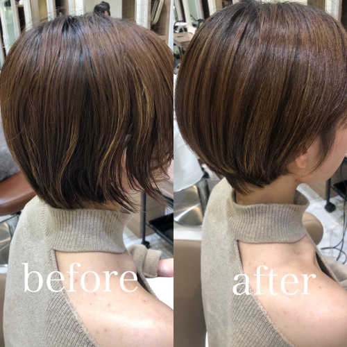 絶壁を解消したい 襟足が浮くのが気になるそんな方には丸みを残したくびれショートがオススメ Ash 三鷹店 ブログ