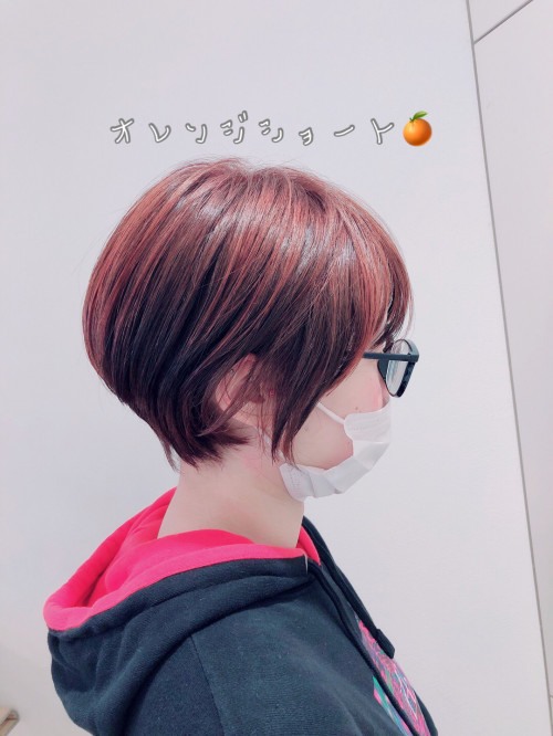 年冬オススメ オレンジショート 美容室 Ash 分倍河原店 ブログ