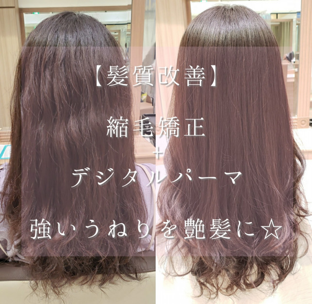 髪質改善 縮毛矯正 デジタルパーマでゆるふわ艶カールstyle 美容室 Ash 笹塚店 ブログ