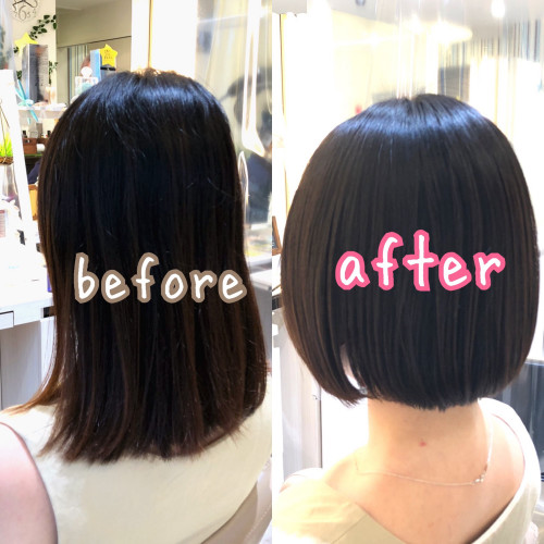 大宮で縮毛矯正 毛先が内巻きになるボブへとイメチェンした話 Ash 大宮店 ブログ 大宮で縮毛矯正 毛先が内巻きになるボブへとイメチェンした話 Ash 大宮店 ブログ