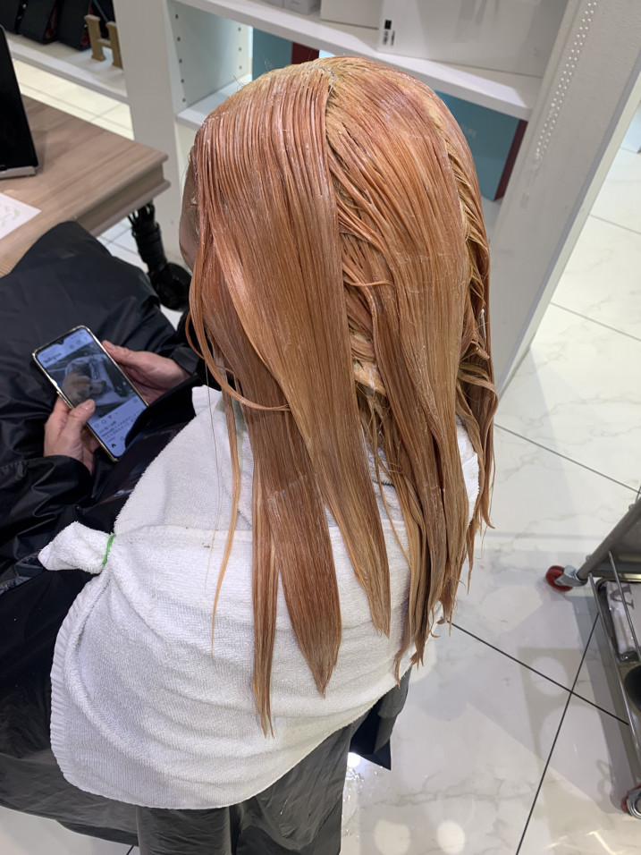 プリン知らずの放置髪 逆バレイヤージュで脱白髪染め Ash 戸田公園店 ブログ