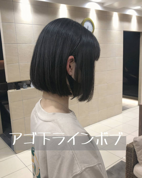 あご下ラインボブ 美容室 Ash 学芸大学店 ブログ あご下ラインボブ 美容室 Ash 学芸大学店 ブログ